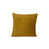 Mikroplüss párnahuzat MUSTERO, puha és meleg, olíva színben