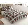 Flanelové povlečení LANECO barevné – veselý kostkovaný design pro každý interiér