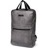 Stylový batoh NORLANDER XCITE, stříbrný, na notebook do 17", oddělená přihrádka, kvalitní PU materiál, moderní design.