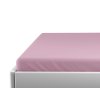 Jersey lepedő gyermekágyba rózsaszínű 60 x 120 cm