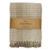 Pikniková deka TAKE A PLAID béžová 160x160 cm z příjemného materiálu