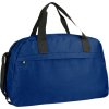 Modrá cestovní taška WEEKENDBAG 47 x 20 x 27 cm – ideální na víkendové výlety, sport i kratší cesty, objem 27 l, z recyklovaných PET lahví.