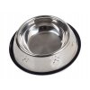 Praktická nerezová miska PAW 0,5 l pro krmivo i vodu s odolným a hygienickým provedením.