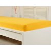 Žluté froté prostěradlo EXCLUSIVE 60x120 cm – měkké a pohodlné pro dětskou postýlku