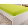 Jersey lepedő kiságyba EXCLUSIVE 60x120 cm lime