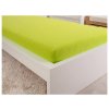 Jersey lepedő kiságyba EXCLUSIVE 70x140 cm lime