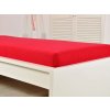 Červené froté prostěradlo EXCLUSIVE 60x120 cm – měkké a pohodlné pro dětskou postýlku