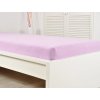 Fialové froté prostěradlo EXCLUSIVE 70x140 cm – měkké a pohodlné pro dětskou postýlku