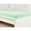 Světle zelené froté prostěradlo EXCLUSIVE 70x140 cm – měkké a pohodlné pro dětskou postýlku