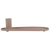 54668 svetle fialovy kovovy svicen candle holder