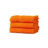 SOFT törölköző 50x90 cm narancssárga, bordűrrel, 100% pamut