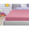 Vízhatlan lepedő gyermekágyhoz JERSEY 60x120 cm rózsaszín