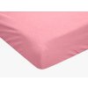 Vízálló JERSEY lepedő gyerekágyhoz 70x140 cm rózsaszín