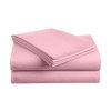 Prostěradlo LUX 140x240 cm světle růžové – 100% bavlna, měkké a prodyšné