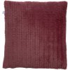 Povlak na polštář TIMY vínový 45x45 cm z měkkého materiálu