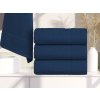 CLARYSSE ELEGANCE törölköző 60x110 cm sötétkék, 100% pamut