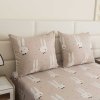 Mikrovlákno povlečení WHITE RABBIT béžové s potiskem zajíčků