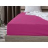 Jersey prostěradlo EXCLUSIVE 180x200 cm v purpurové barvě