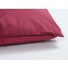 Moderní venkovní polštář CALINO 45x45 cm vínový odstín