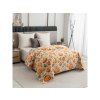Barevný přehoz na postel AUTUMN PUMPKINS s motivem dýní