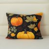 Elegantní povlak na polštář ORANGE PUMPKINS 40x50 cm barevný s dýňovým vzorem