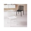 Elegantní plastová židle TREGO bílá do každého prostoru