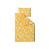 Stylové povlečení YELLOW ROSE žluté – jemné mikrovlákno a květy