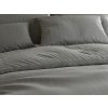 Povlečení JASMINE PURE šedé – proužek 2 cm, kapsa pro hotely