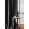 Tmavě šedý zatemňovací závěs VELVET 140x250 cm s luxusním vzhledem