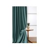 Tyrkysový závěs VELVET 140x270 cm – elegance pro každé okno