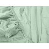 Napínací prostěradlo Jersey EXCLUSIVE mátově zelené 90x200 cm
