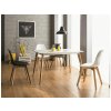 Moderní jídelní židle MORIS světle šedá