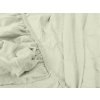 Světle krémové prostěradlo jersey 90x200 cm – elegantní a praktické