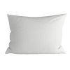 Bílý krepový povlak na polštář STANDO 70x90 cm do ložnice