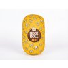 Cestovní polštářek BEER NECK ROLL 30×15 cm žlutý pro pohodlné cestování