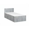 Postel SOFIA 90 x 200 cm, beton