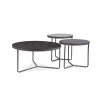 Szürke-fekete ARTEMIDA dohányzóasztal szett