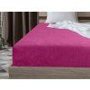 Froté prostěradlo EXCLUSIVE 90x200 cm purpurové do ložnice