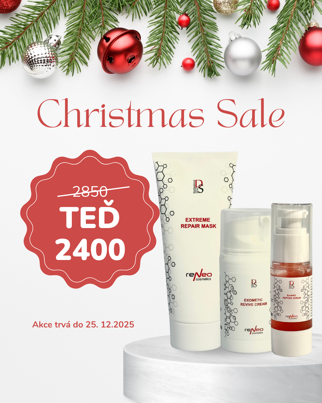 Christmas set with exosomes