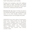 294 1 soft balance clay mask