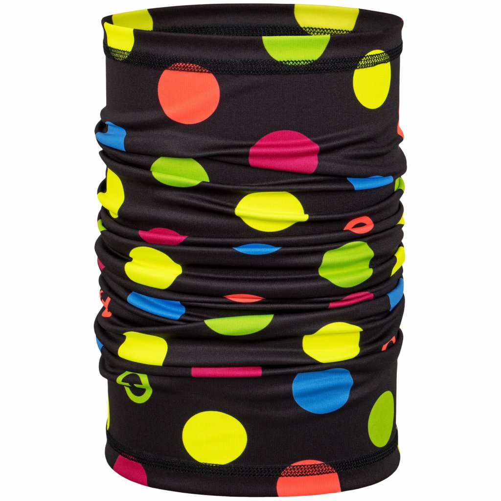 Multifunktionstuch Eleven Dots Color Black