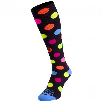 Compression socks Eleven Dot Black