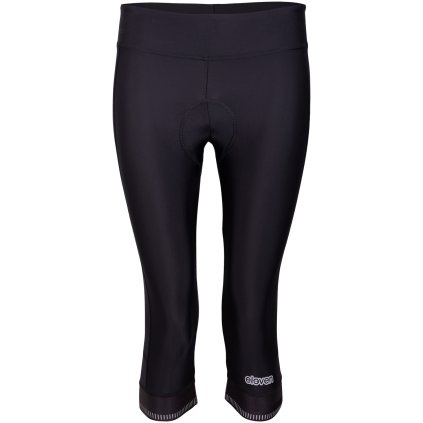 Women's cycling bib shorts Nela Black Reflex