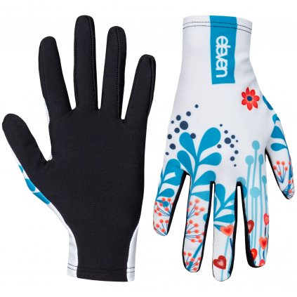 Running gloves Eleven Meadow White