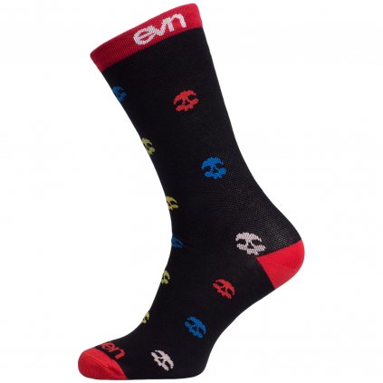 Socks Eleven Suuri+ Skull Black