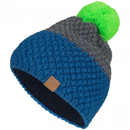 Knitted beanie Eleven MAD Blue/Green