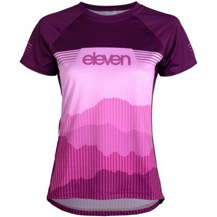 Women's cycling jersey Eleven Hills Violet