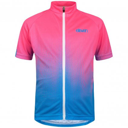 Kids cycling jersey Eleven NEO Pink