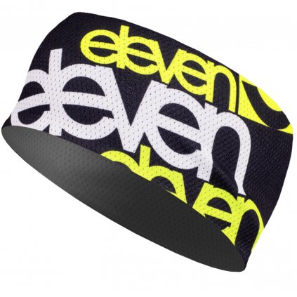 Sportovní čelenka Eleven Silver Fluo Black