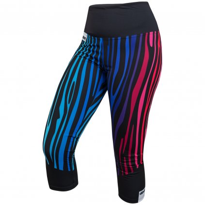 Women's 3/4 Leggings ELEVEN Lucy Zebra